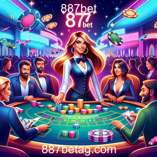 Experiência Imersiva: A Categoria 'Ao Vivo' da 887bet